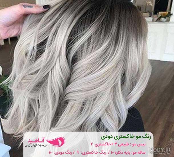عکس رنگ دودی تیره