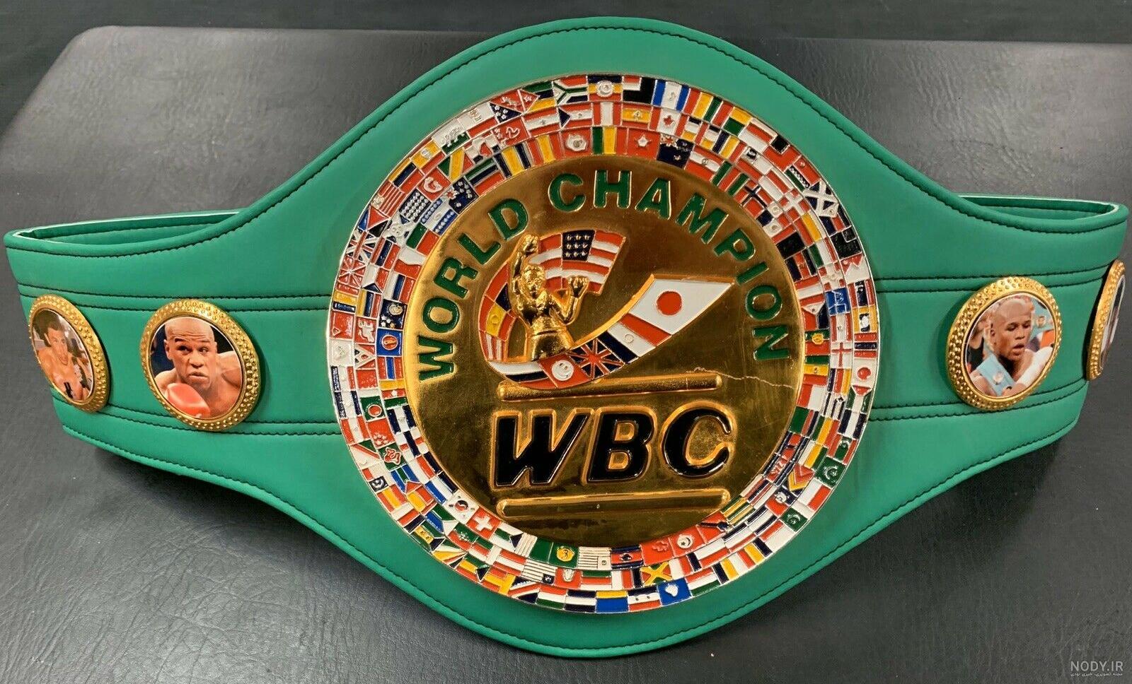 عکس های روی کمربند wbc