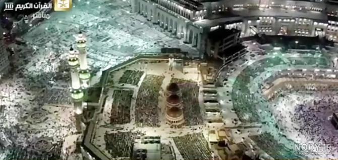 عکس زیبا از خانه خدا