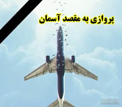 عکس هواپیمای اوکراینی بعد از سقوط