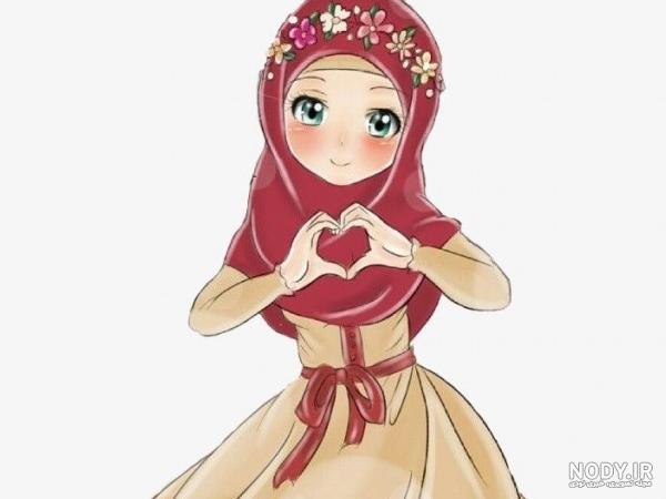 عکس پروفایل دخترونه با حجاب کودکانه