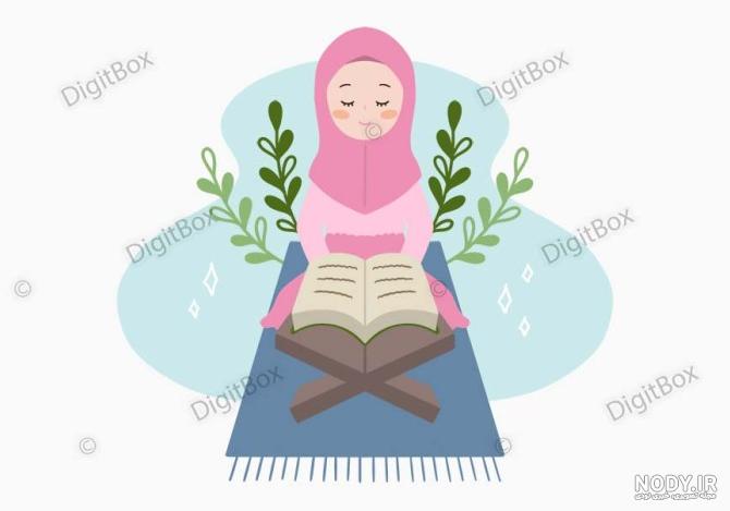 عکس پروفایل کودکانه دخترانه با حجاب