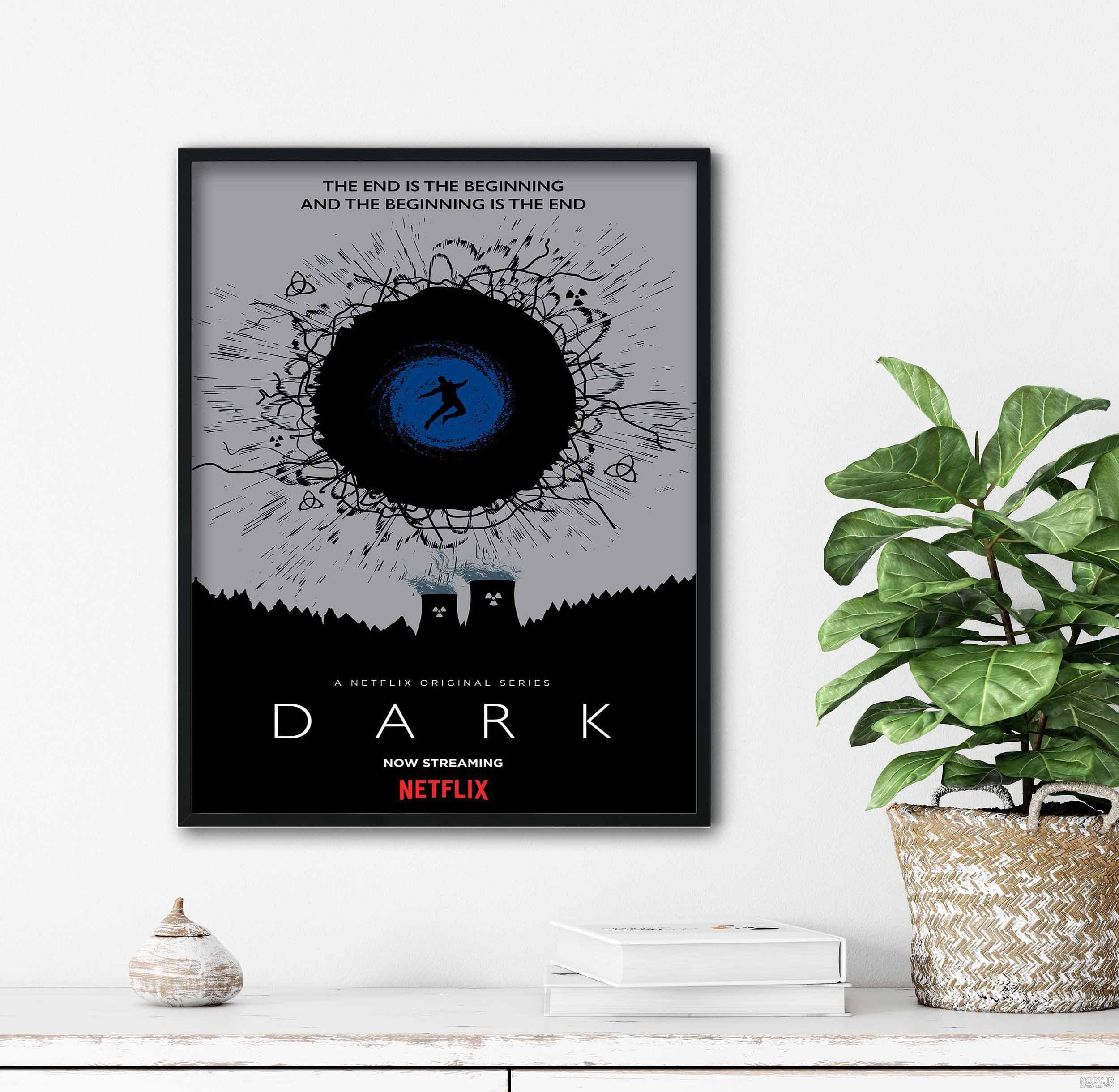 قیمت و خرید تابلو طرح سریال دارک مدل dark 3 قیمت و خرید تابلو طرح سریال دارک مدل dark 3