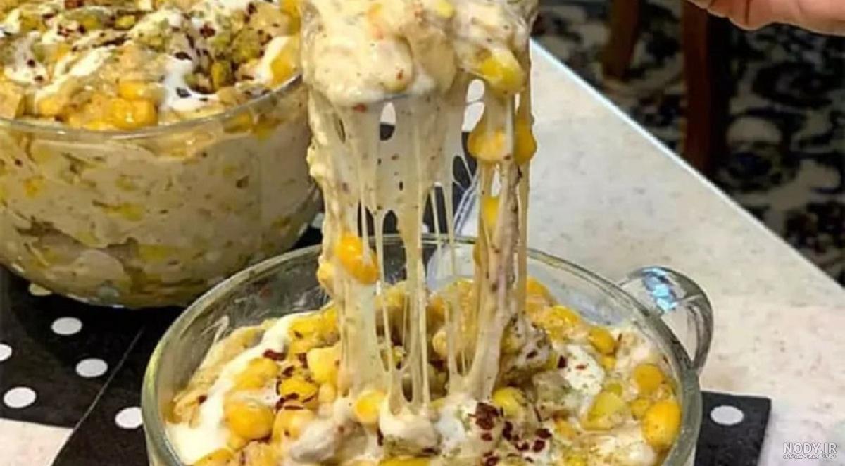 مواد لازم + طرز تهیه ذرت مکزیکی مواد لازم + طرز تهیه ذرت مکزیکی