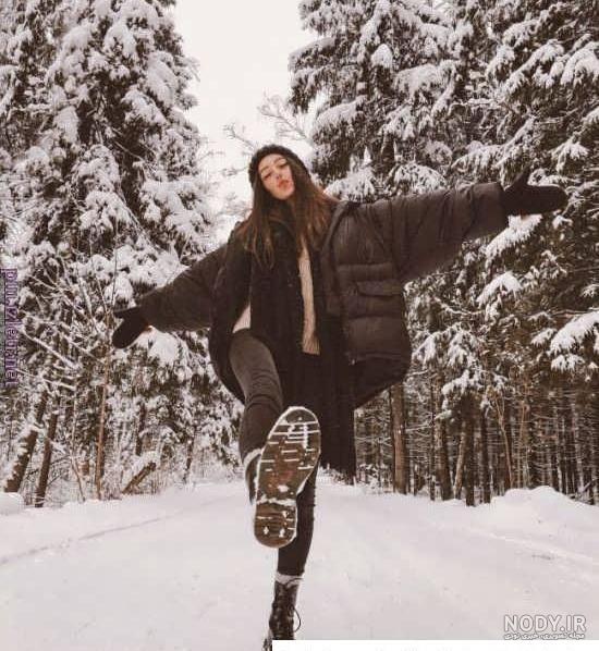 ایده عکس تولد زمستانی