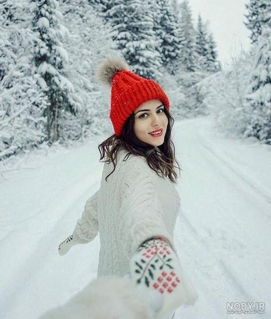 عکس خفن ایده عکس تولد در برف