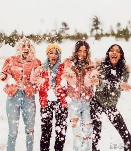 ایده عکس تولد زمستانی