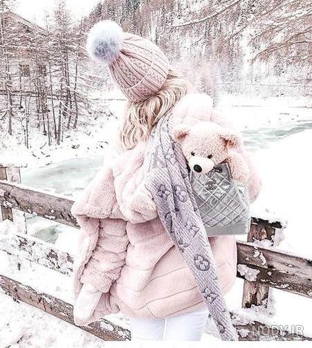 ایده عکس تولد زمستانی