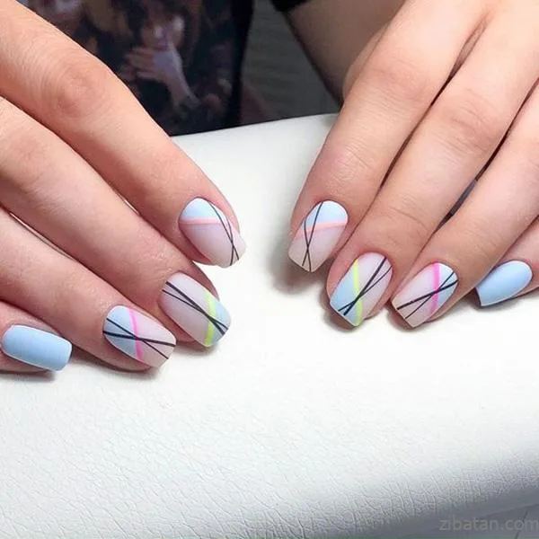 100 مدل ناخن جدید شیک - طرح ناخن جدید کوتاه و بلند 💅🏻