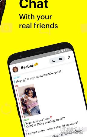 دانلود اسنپ چت Snapchat اندروید با لینک مستقیم - فراروید دانلود اسنپ چت Snapchat اندروید با لینک مستقیم - فراروید