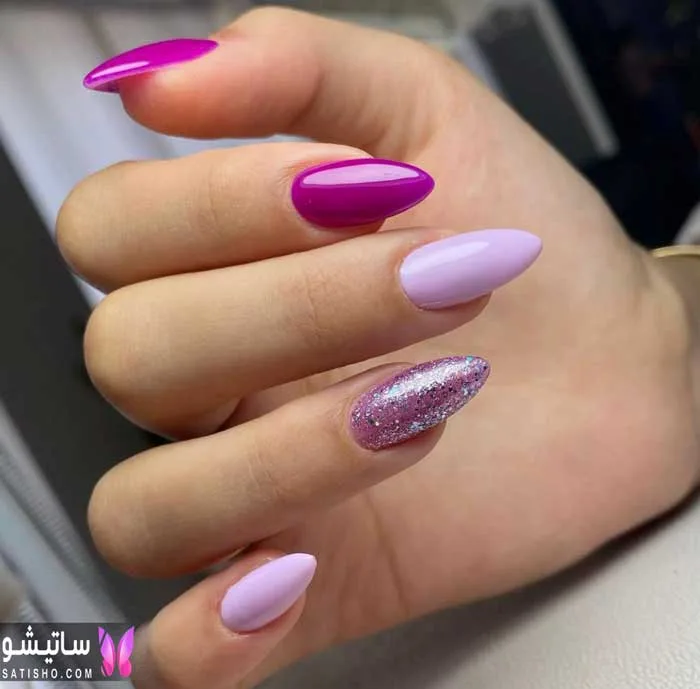طراحی ناخن نارنجی و سبز - اول نظر طراحی ناخن نارنجی و سبز - اول نظر