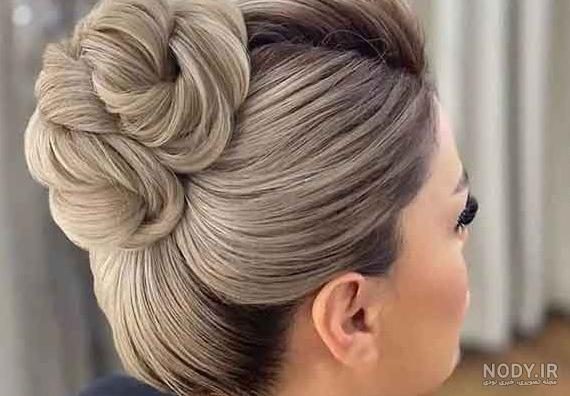 عکس از شینیون ساده مو عکس از شینیون ساده مو