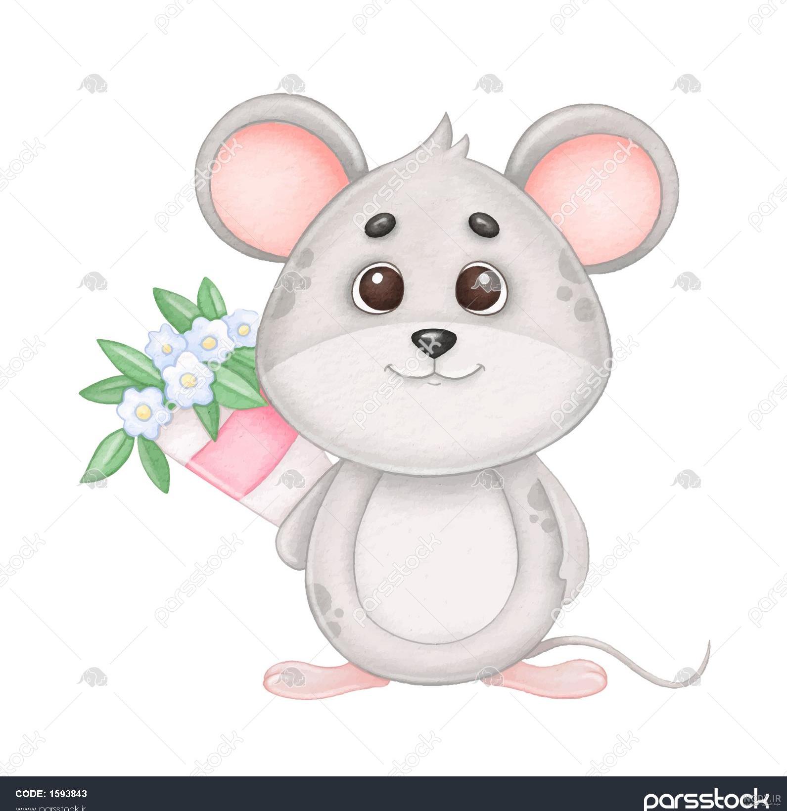 عکس بچه موش کوچولو