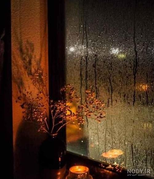 عکس شب بارانی عکس شب بارانی
