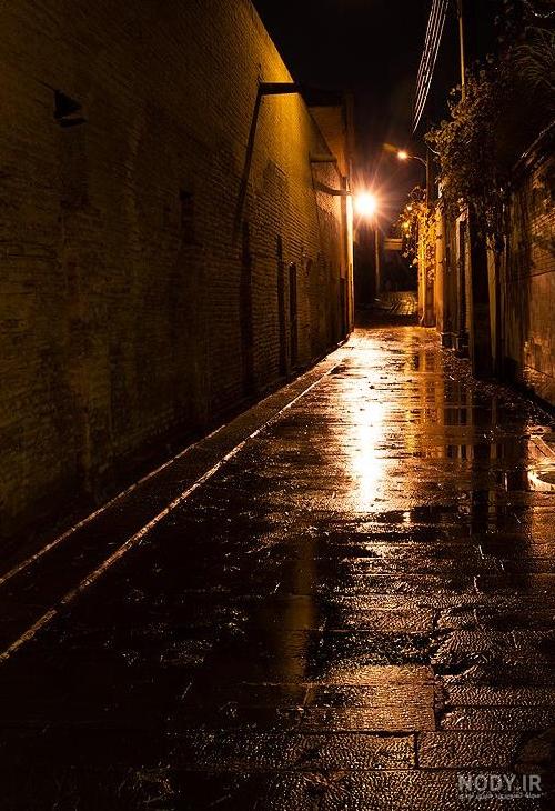 عکس شب بارانی برای پروفایل عکس شب بارانی برای پروفایل
