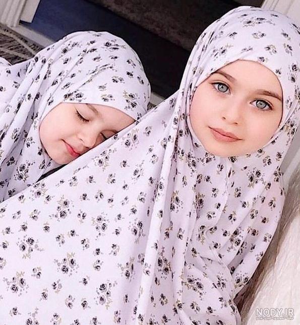 عکس صورت دختر چادری