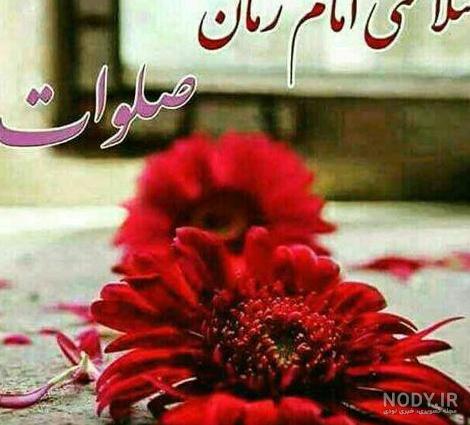 عکس نوشته صلوات برای امام زمان