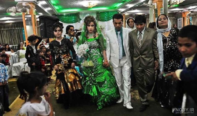میکاپ عروس افغانی قبل و بعد