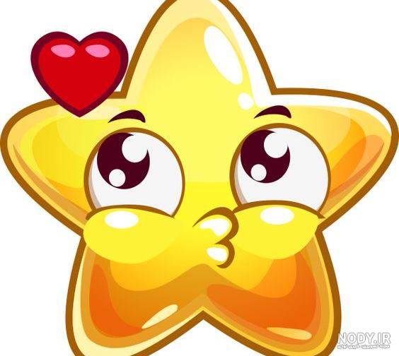 عکس ستاره زیبا نقاشی