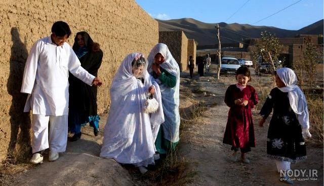 میکاپ عروس افغانی قبل و بعد