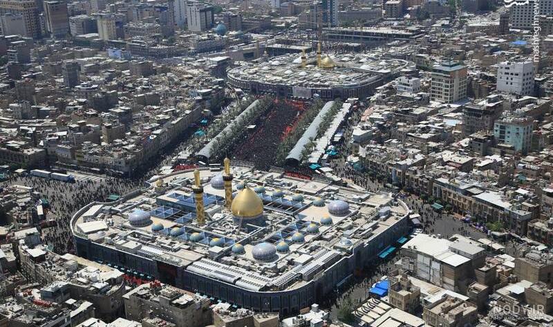 بین الحرمین با فرش قرمز مفروش شد+عکس