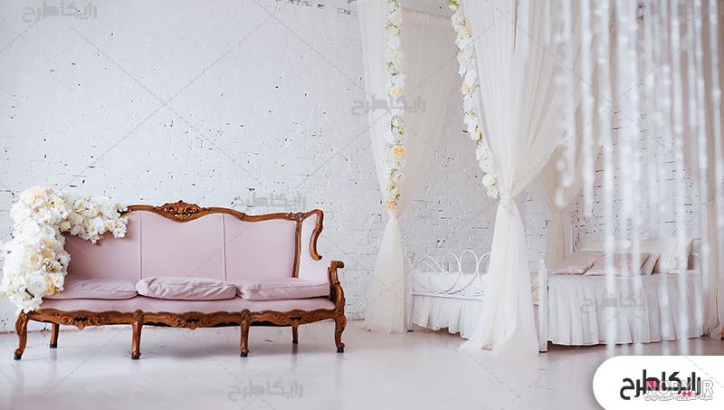 دانلود بک گراند وایت روم آتلیه عروس با دکور پیانو – سایت نسل جوان