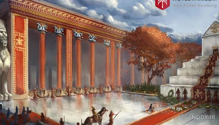 عکس از تخت جمشید با کیفیت بالا - عکس نودی