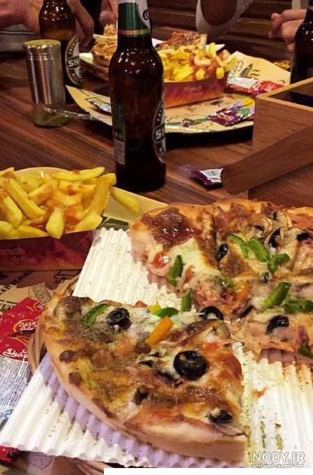 عکس فیک غذا در رستوران