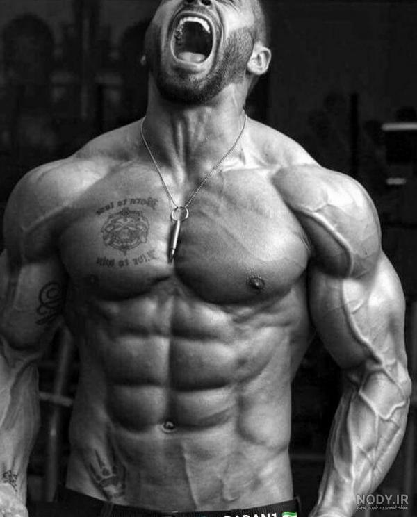 عکس خفن عکس فیک پسر بدنساز