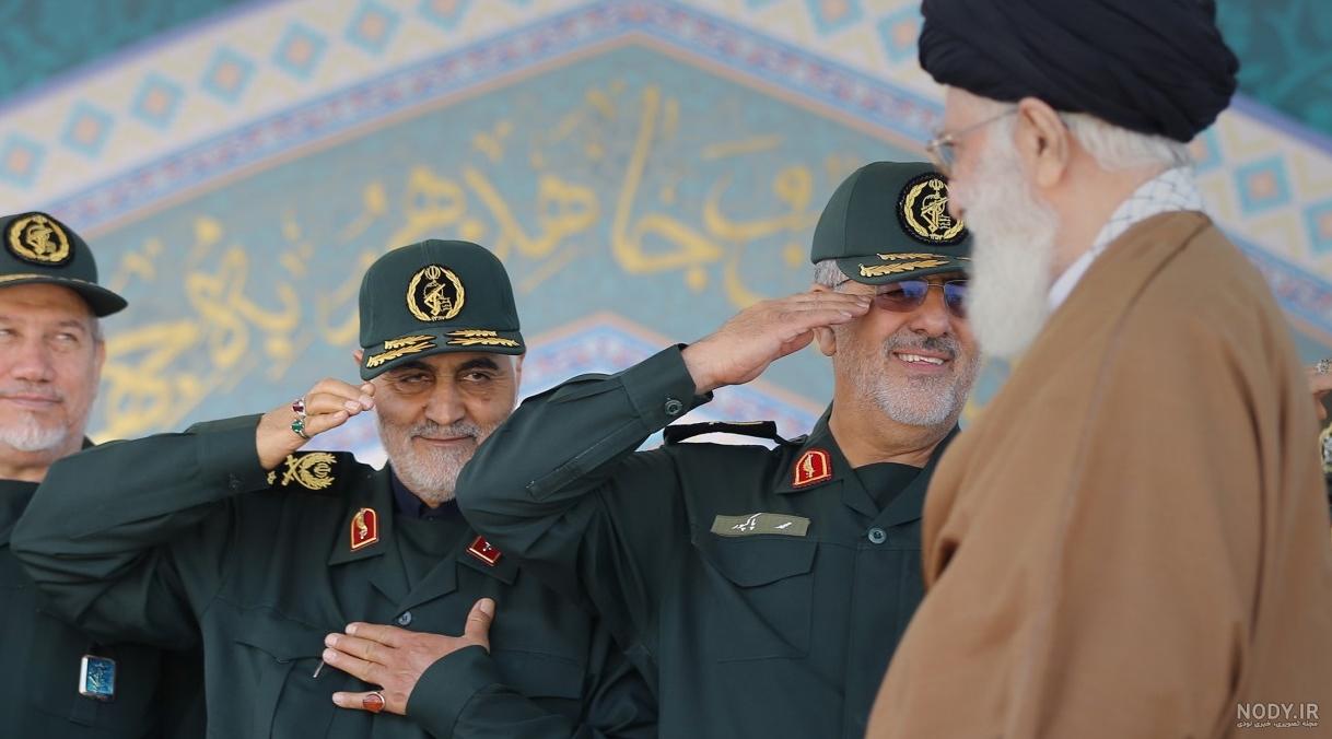 تصویر حاج قاسم در آغوش امام حسین تصویر حاج قاسم در آغوش امام حسین