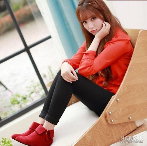 عکس نیم بوت زنانه