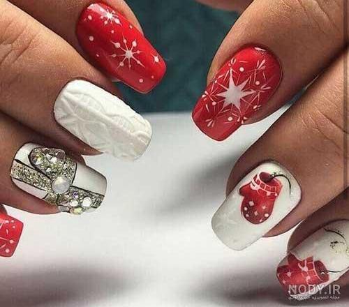 50 مدل ناخن کریسمس ۲۰۲۲ - ۱۴۰۱ که جذابیت شما را چندبرابر میکند!