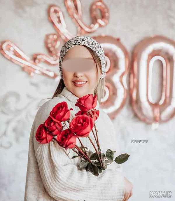 ایده عکاسی برای تولد یک سالگی - عکس نودی