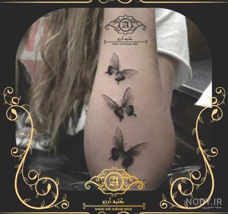 عکس تاتو دخترانه جدید عکس تاتو دخترانه جدید