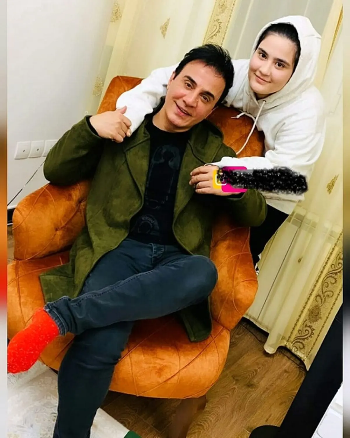 عکس عروسی عمو پورنگ و نعیمه نظام دوست