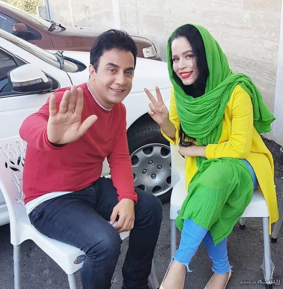 عکس عروسی عمو پورنگ و همسرش
