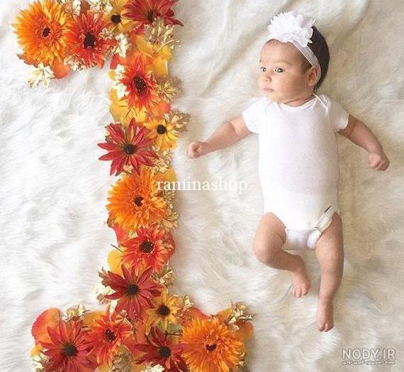 عکس نوزاد یک ماهه