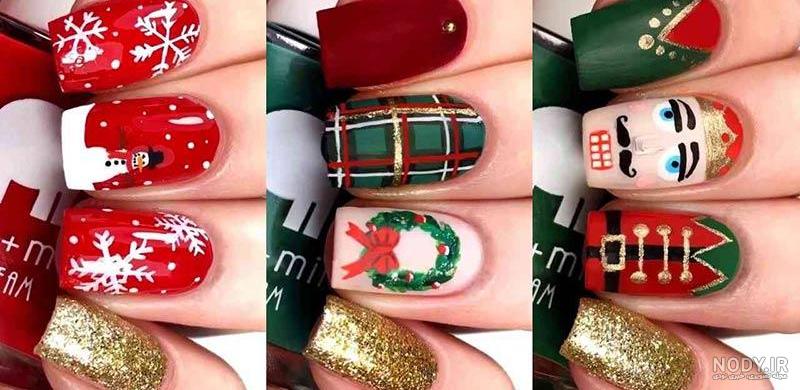 مدل طراحی ناخن ویژه کریسمس ۲۰۲۰ + عکس