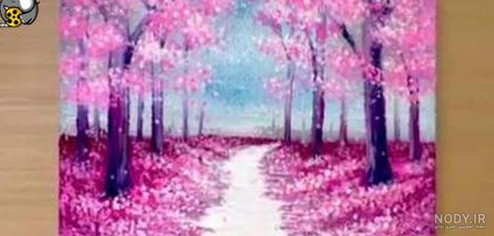 نقاشی جنگل کودکانه ساده و زیبا برای کلاس اول دوم سوم - تــــــــوپ ...