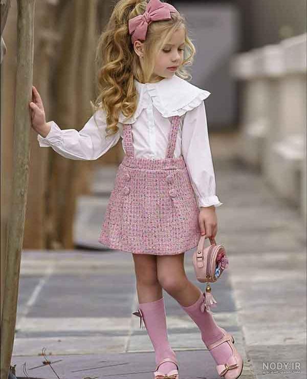 ۳۴ مدل لباس دخترانه بچه گانه عید ۱۴۰۳ ؛ سال جدید استایل شیک بزنید ...