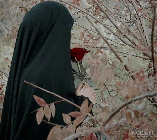 عکس دختر با حجاب فانتزی