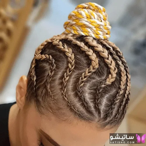 آموزش مدل بافت مو خورشیدی _ خیلی خوشگل و دخترونه آموزش مدل بافت مو خورشیدی _ خیلی خوشگل و دخترونه