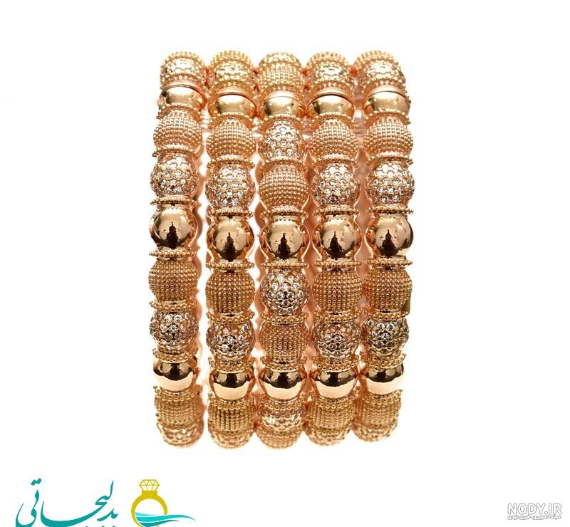 جدیدترین مدل دستبند النگویی دخترانه شیک + مدل های کارتیر و بنگل مجلسی