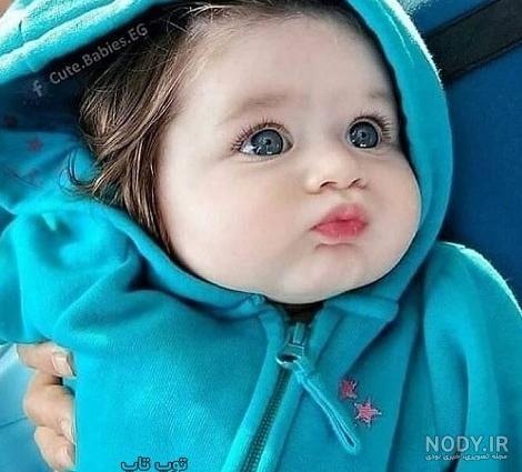 عکس های بچه چشم آبی