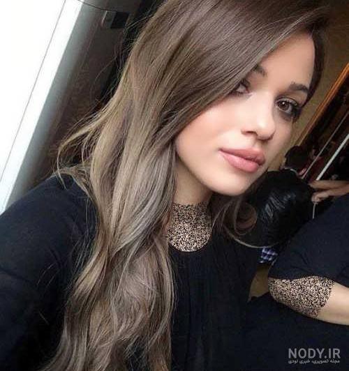 عکس رنگ قهوه ای دودی روشن