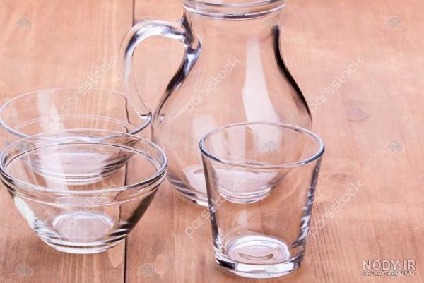 عکس ظرف کیک شیشه ای