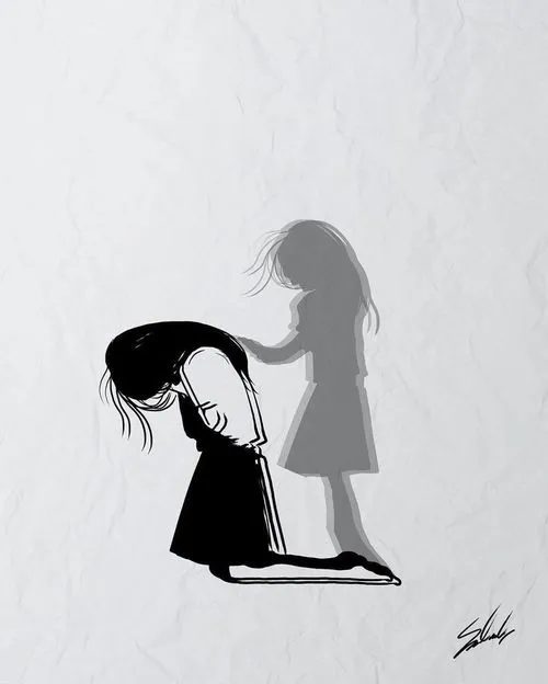 عکس غمگین دخترانه انیمه عکس غمگین دخترانه انیمه