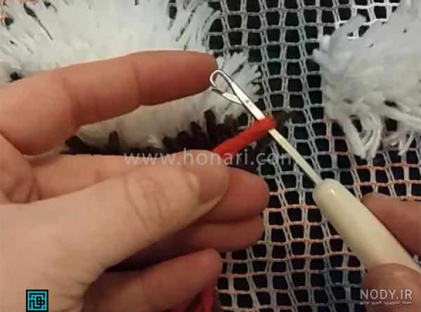 عکس فرشینه با گونی