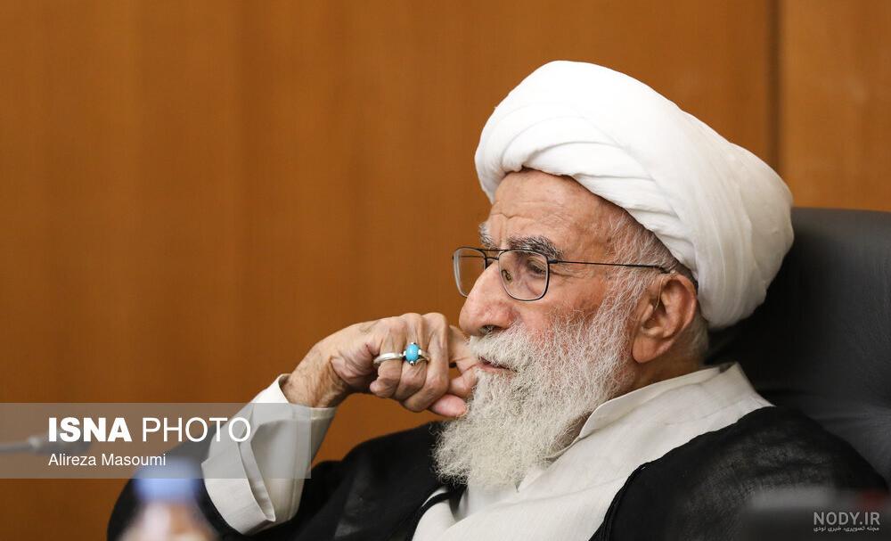 عکس همسر جدید آیت الله جنتی