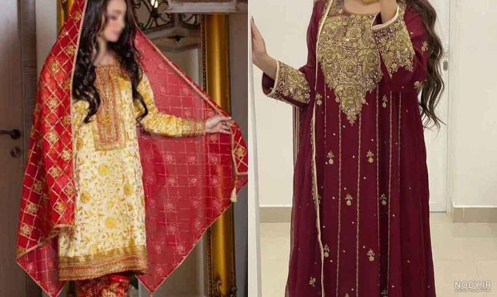 ۳۵ مدل لباس بندری با گلابتون زنانه جدید ۱۴۰۲ ؛ در هر موقعیتی شیک و ...